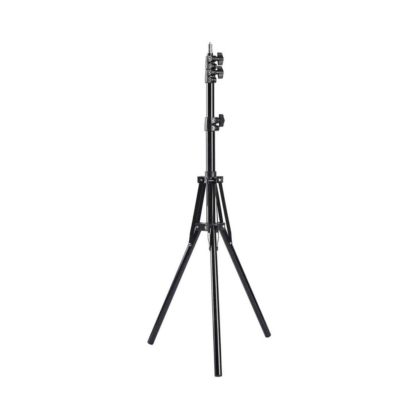 14-Fuß Light Stand: schwarzes Dreibein-Stativ mit Höhenverstellung