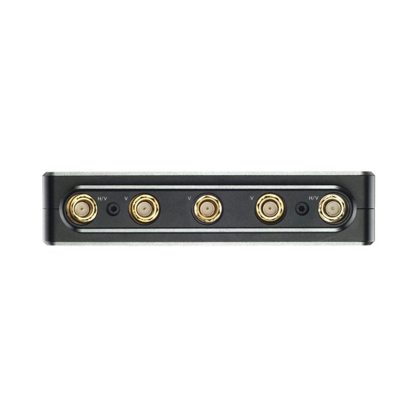 Bolt 6 LT RX wireless receiver top panel with gold coax connectors