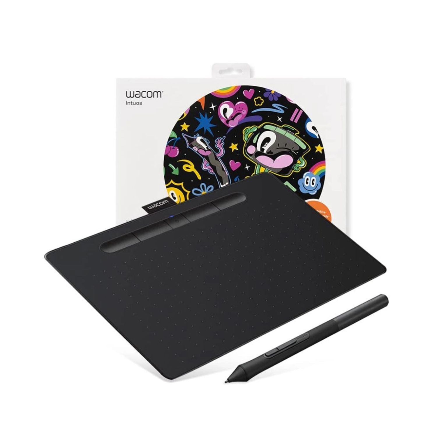 Wacom Grafiktablett CTL6100 mit Stift, schwarze Zeichenflรคche