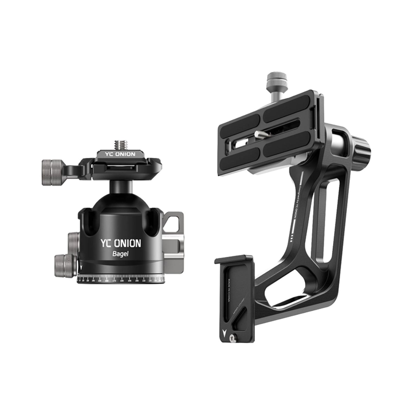 YC Onion Litchi Gimbal head, black camera mounting bracket