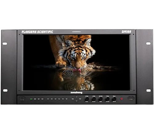 Flanders Scientific DM160 OLED reference monitor with rack-mount ears