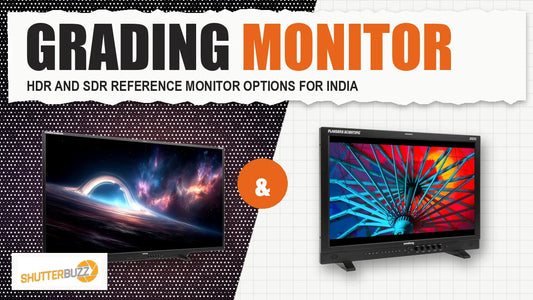 Flanders Scientific XMP651 and DM242 reference monitors for colour grading