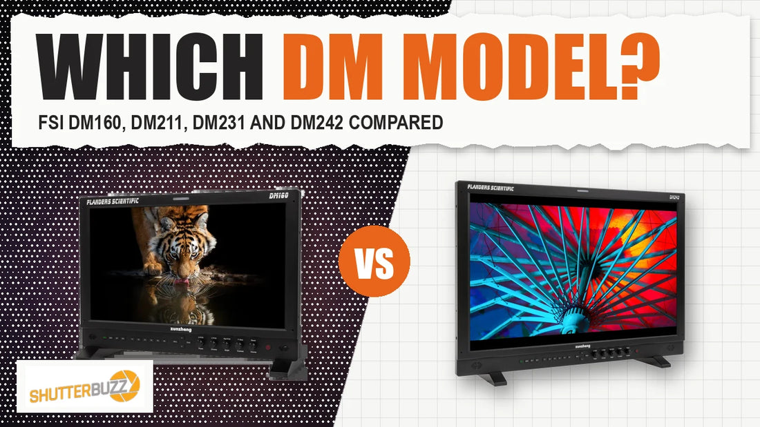 Flanders Scientific DM160 and DM242 HD reference monitors compared