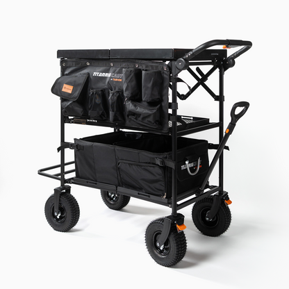 Tarion Titanrig Cart Pro with saddle bag and storage box