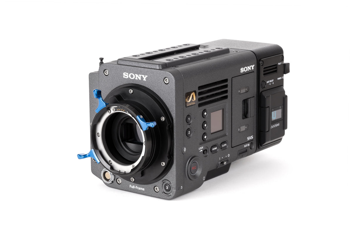 ARRI LPL mount attached to a Sony VENICE cinema camera