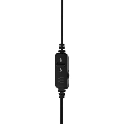 EPOS PC 8 headset inline microphone module with dual mic icons on cable