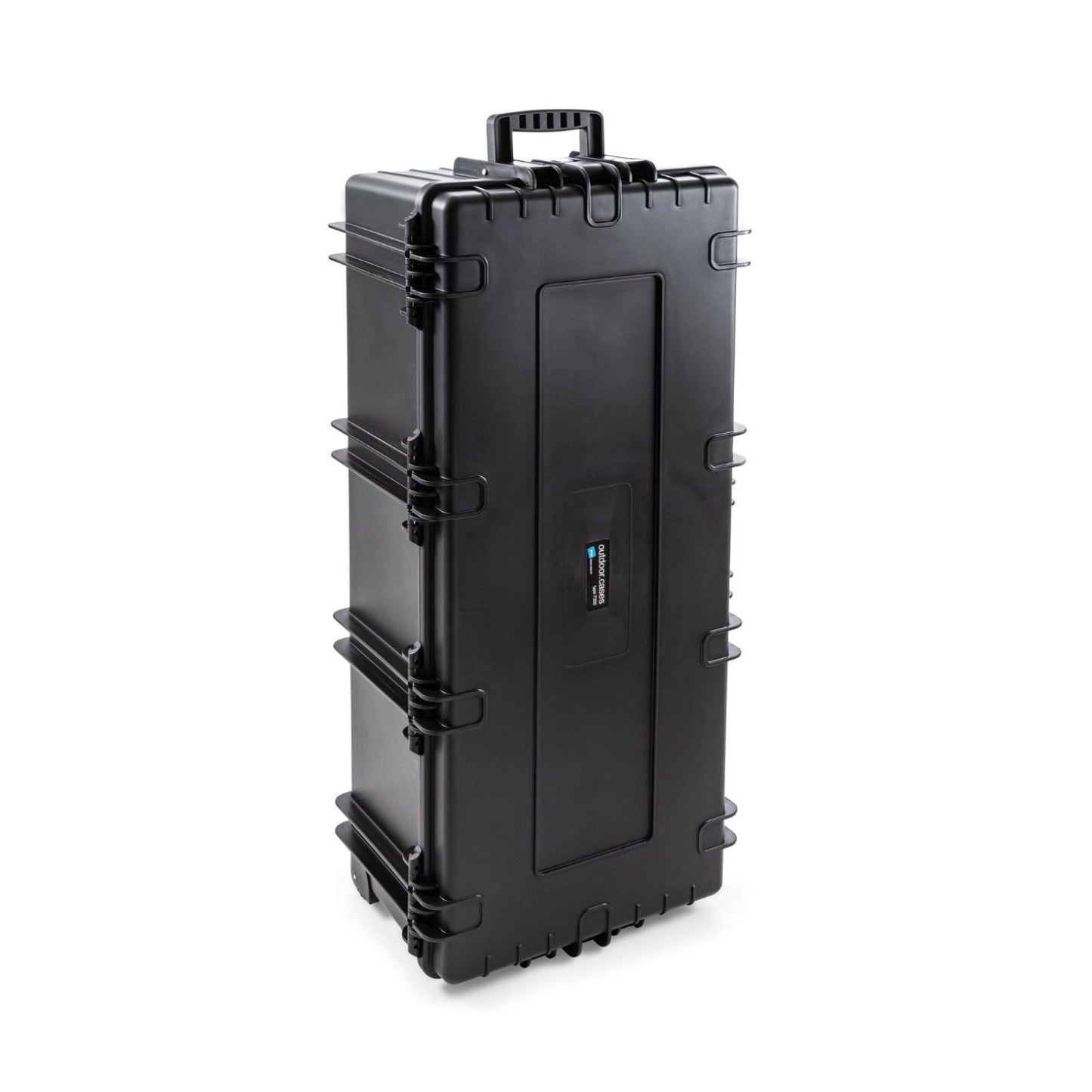 B&W 7300 protective case, black hard shell with front side latches