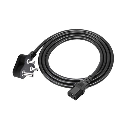 15 m power cable with 3-pin plug and IEC connector