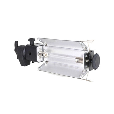 Porta Light CC avec réflecteur cylindrique transparent et poignées noires latérales