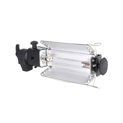 Porta Light CC avec réflecteur cylindrique transparent et poignées noires latérales
