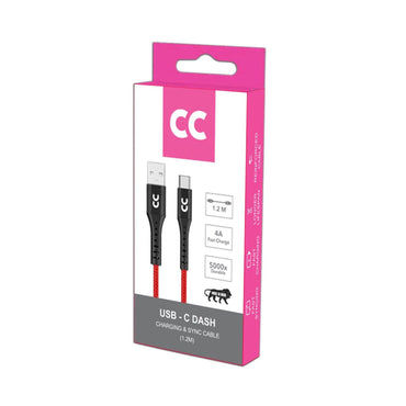 CC USB‑C Dash Charging & Sync Cable 1,2 m, Verpackung
