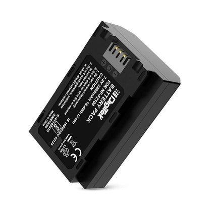 NP-FZ100 Lithium-ion battery pack with printed label and contact terminals