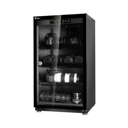 100L LED Trockenschrank, geschlossene Vorderansicht mit Kontroll-Display oben