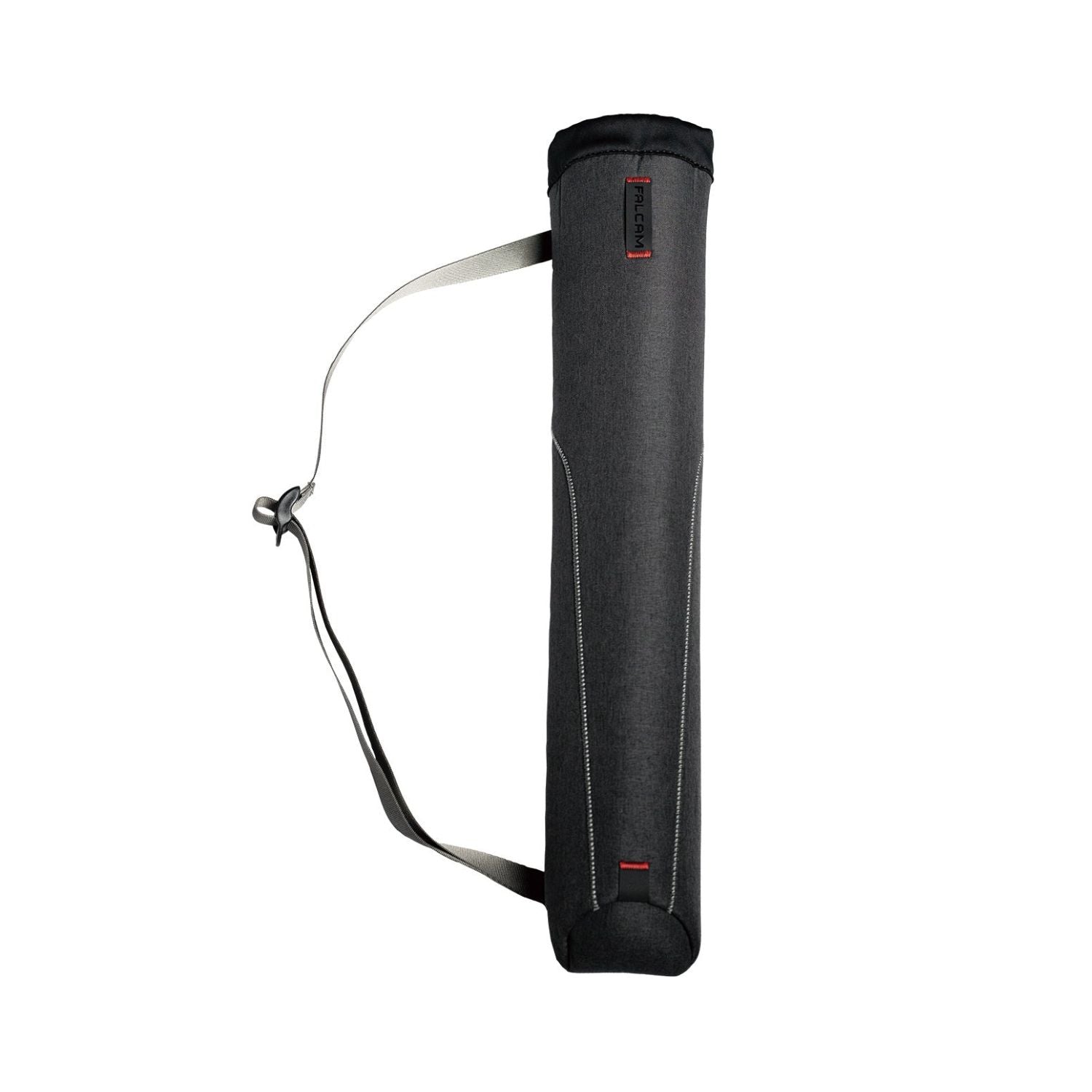 Black padded tripod carry case with shoulder strap