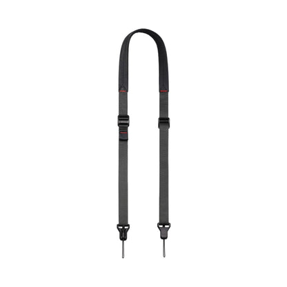 Black shoulder strap pair with quick magnetic buckle ends