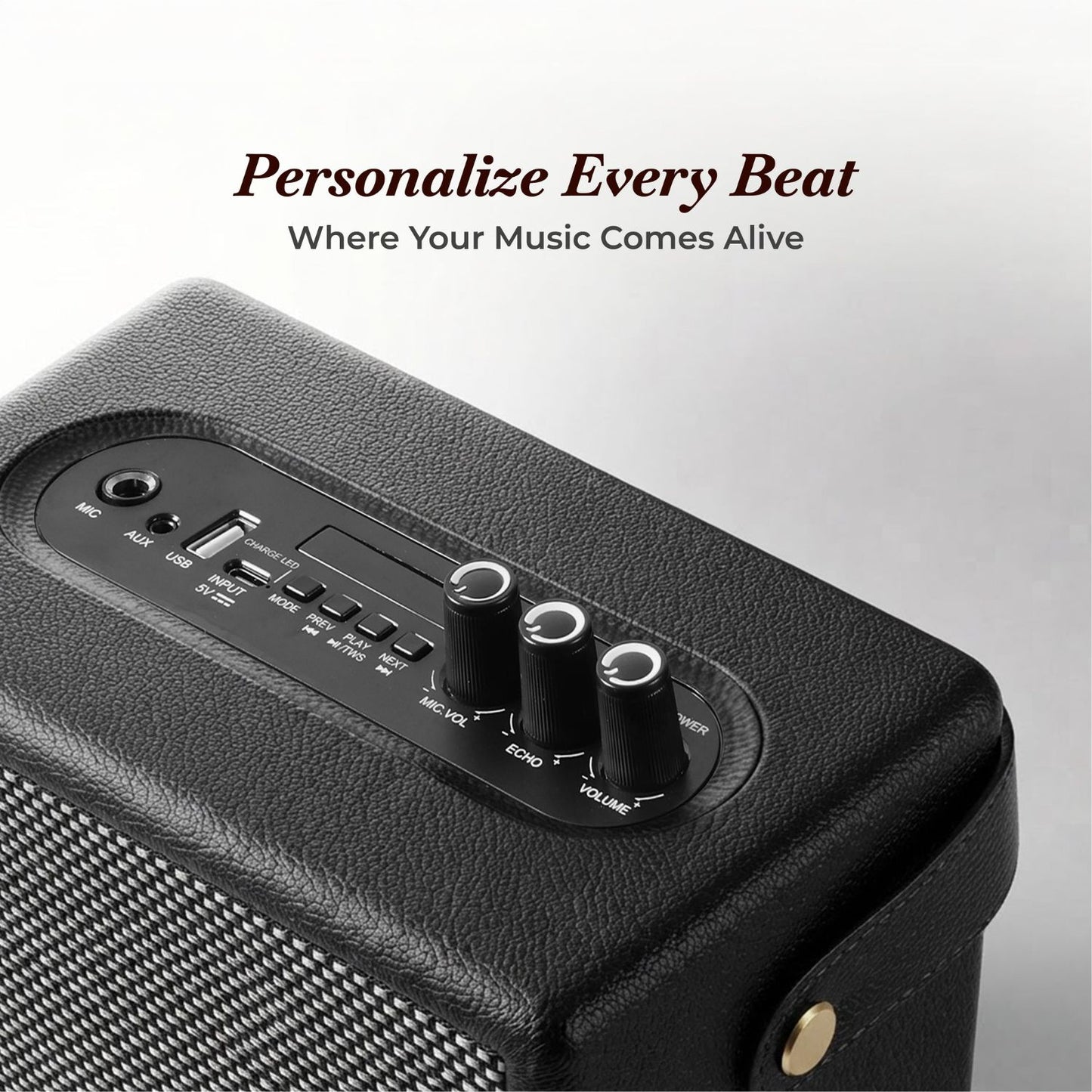 Gizmore Beat Luxe 30W RMS Bluetooth Speaker