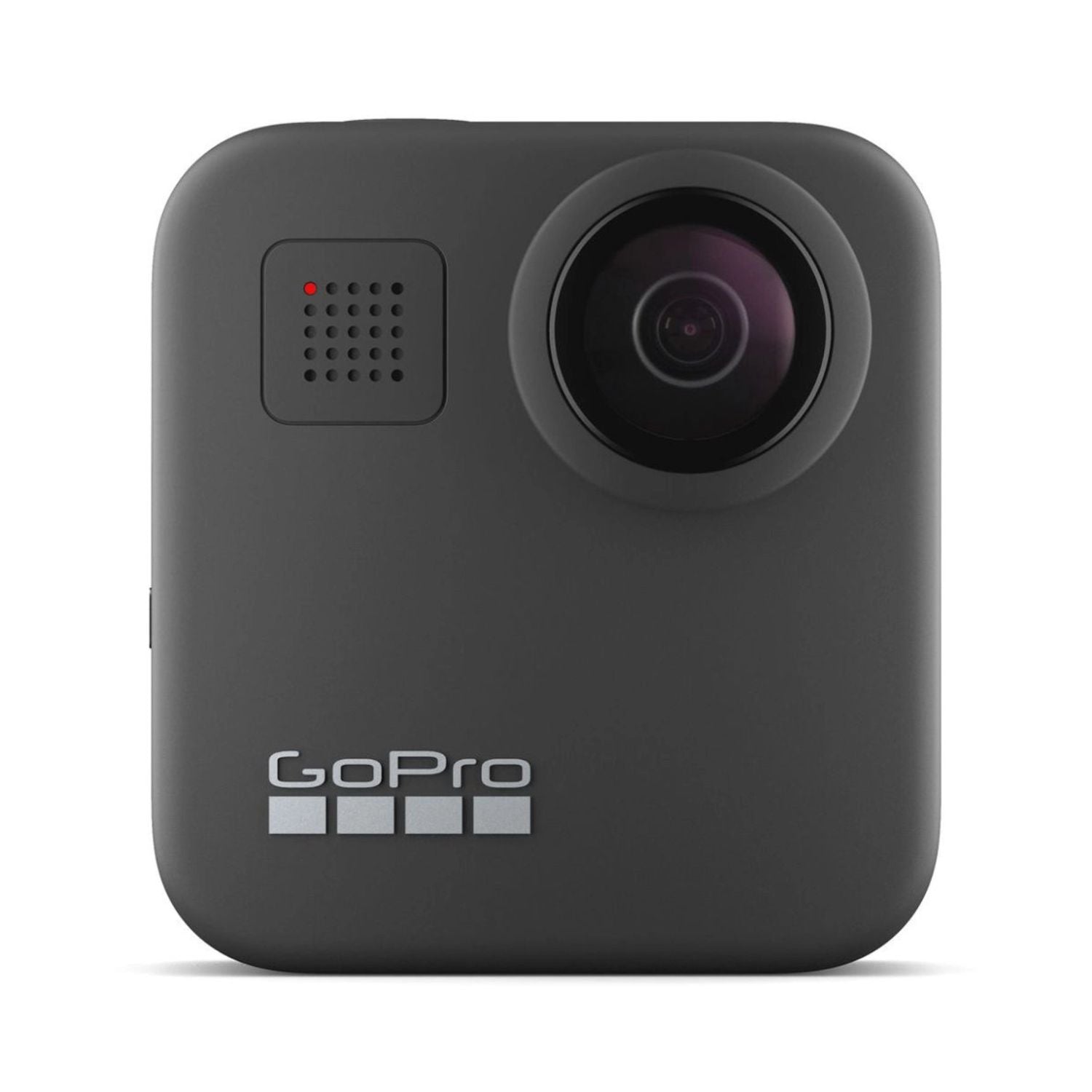 MAX 360 action camera front with lens and speaker grille