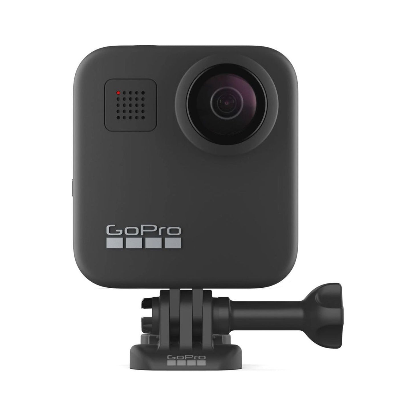 MAX 360 action camera with mounting base and side arm