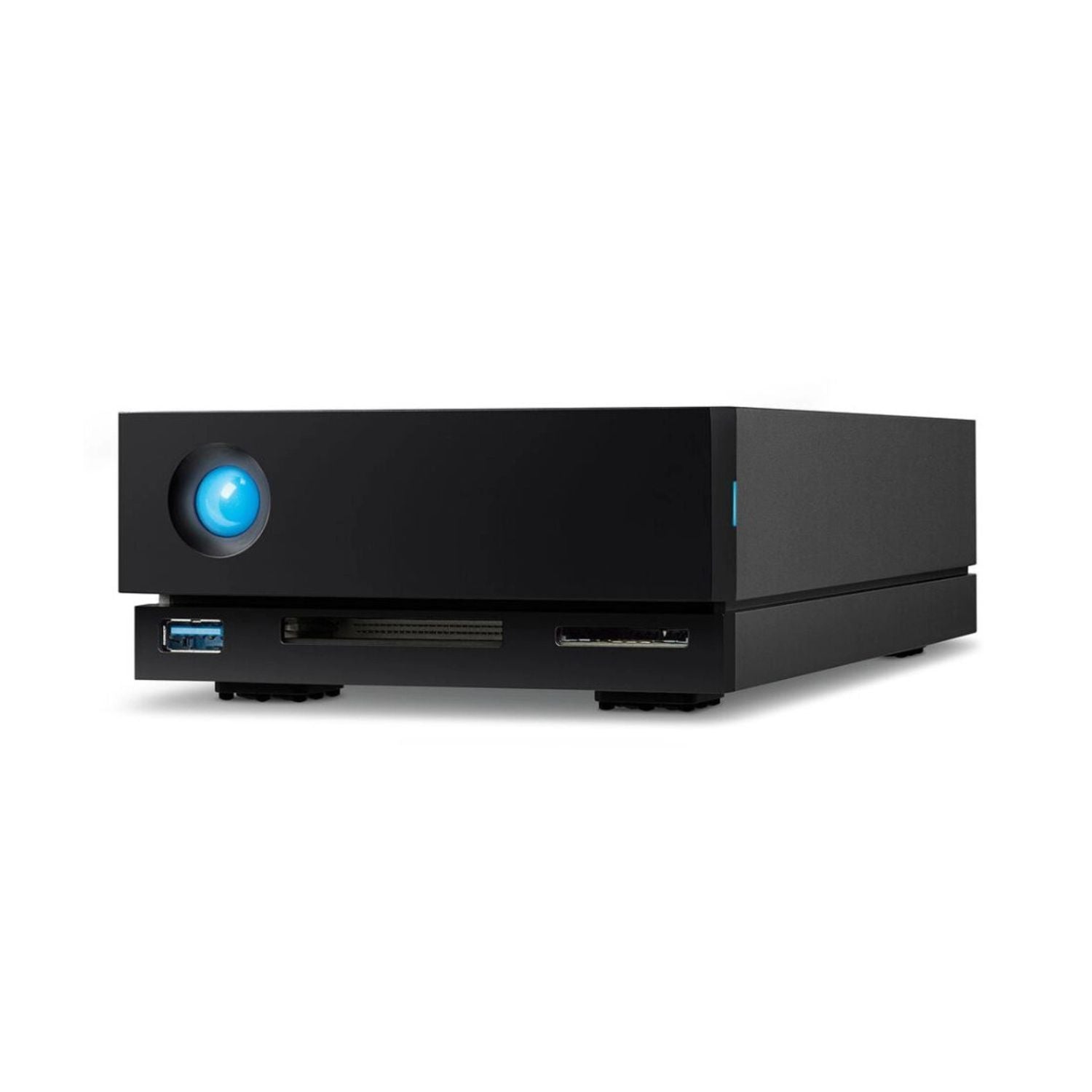 10TB 1big Dock Seitenansicht mit USB- und DisplayPort-Anschlüssen