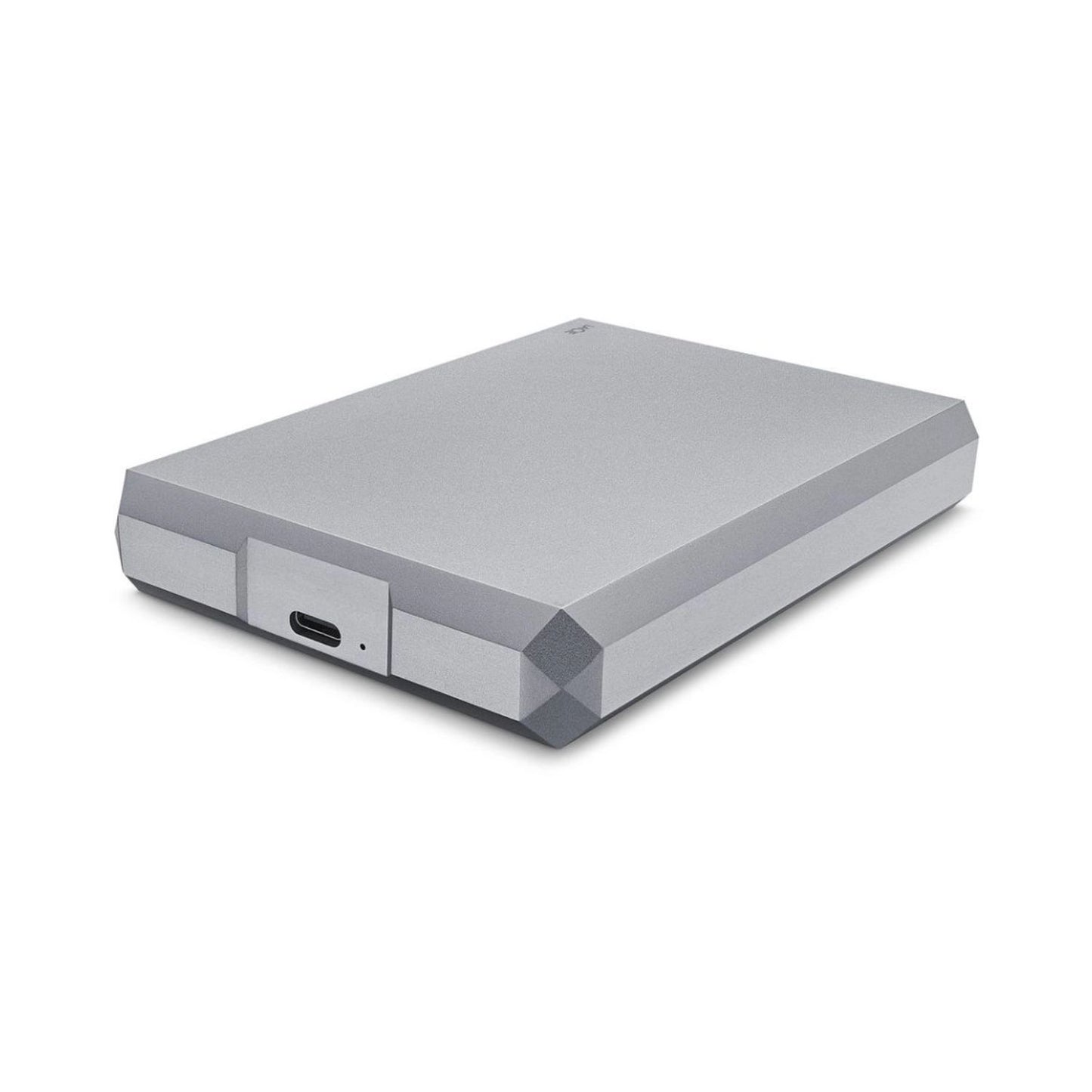 LaCie 5TB external hard drive with USB Type-C port on front edge