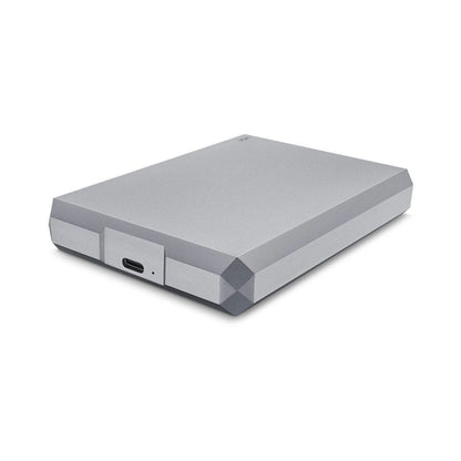 LaCie 5TB external hard drive with USB Type-C port on front edge