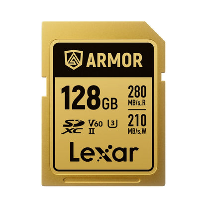 Lexar ARMOR GOLD SDXC™ UHS-II Memory Card (Up to 280MB/s)