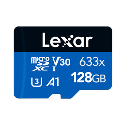 Lexar High-Performance 633x MicroSDHC™ UHS-I Memory Card with SD Adapter (up to 100MB/s)