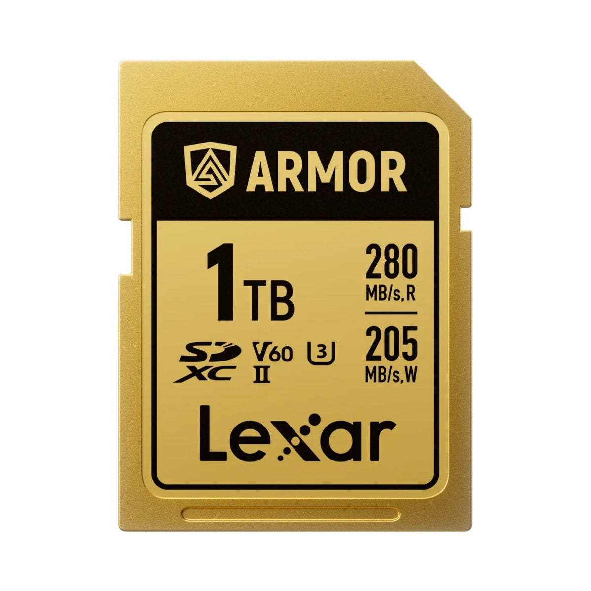 Lexar ARMOR GOLD SDXC™ UHS-II Memory Card (Up to 280MB/s)