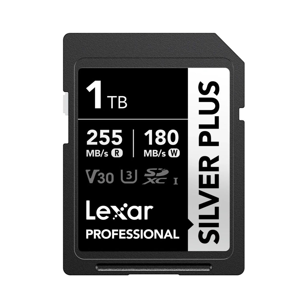 Lexar Professional SILVER PLUS SDXC UHS-I Memory Card (Up to 255MB/s)