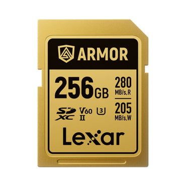 Lexar ARMOR GOLD SDXC™ UHS-II Memory Card (Up to 280MB/s)