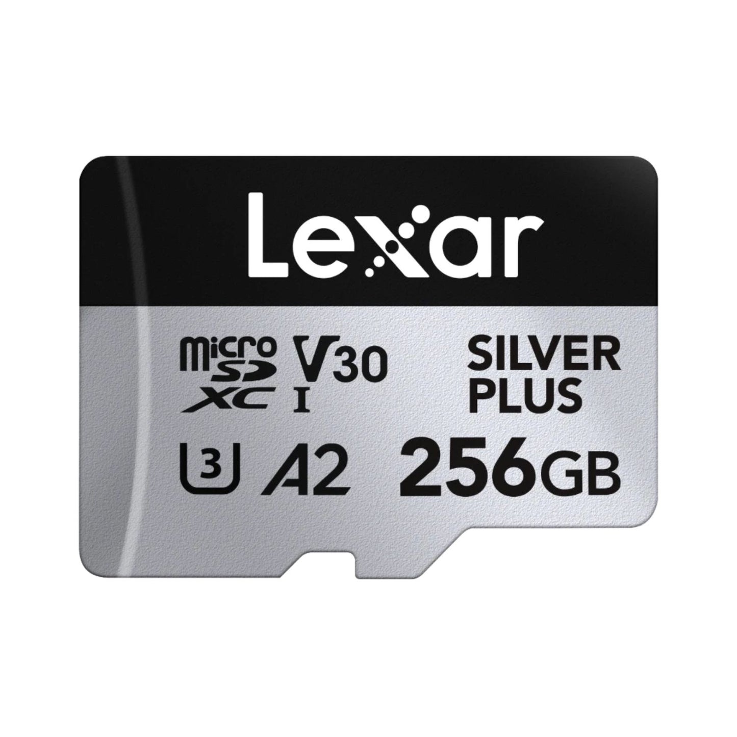 Lexar High-Performance Silver Plus MicroSDXC UHS-I Memory Card with adapter (Upto 205MB/s)