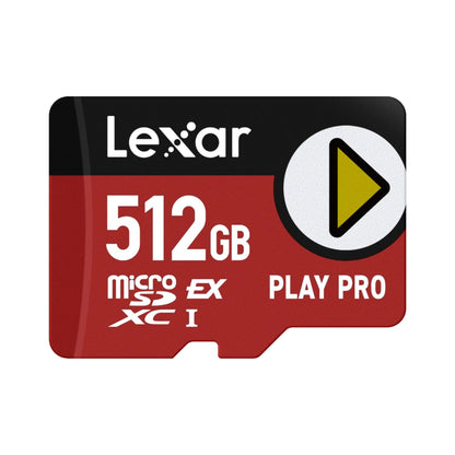 Lexar PLAY PRO MicroSDXC Express Memory Card (Up to 900MB/s)