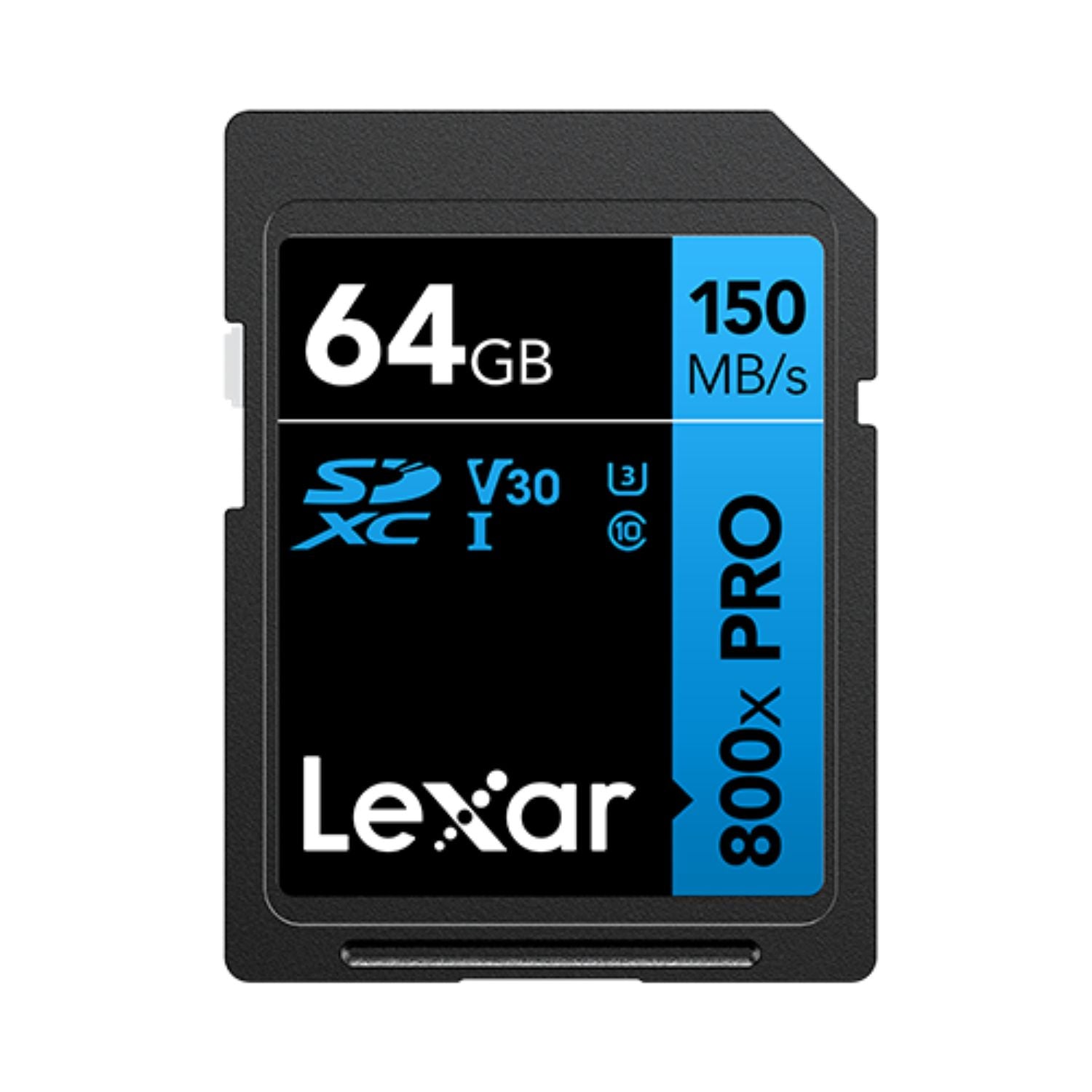 Lexar High-Performance 800x PRO SDHC/SDXC UHS-I Memory Card BLUE Series (Up to 150MB/s)