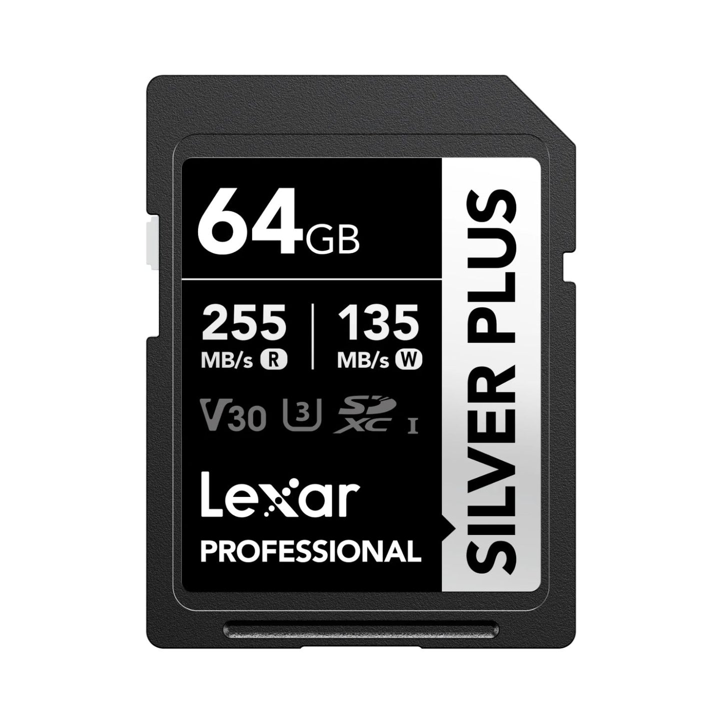 Lexar Professional SILVER PLUS SDXC UHS-I Memory Card (Up to 255MB/s)