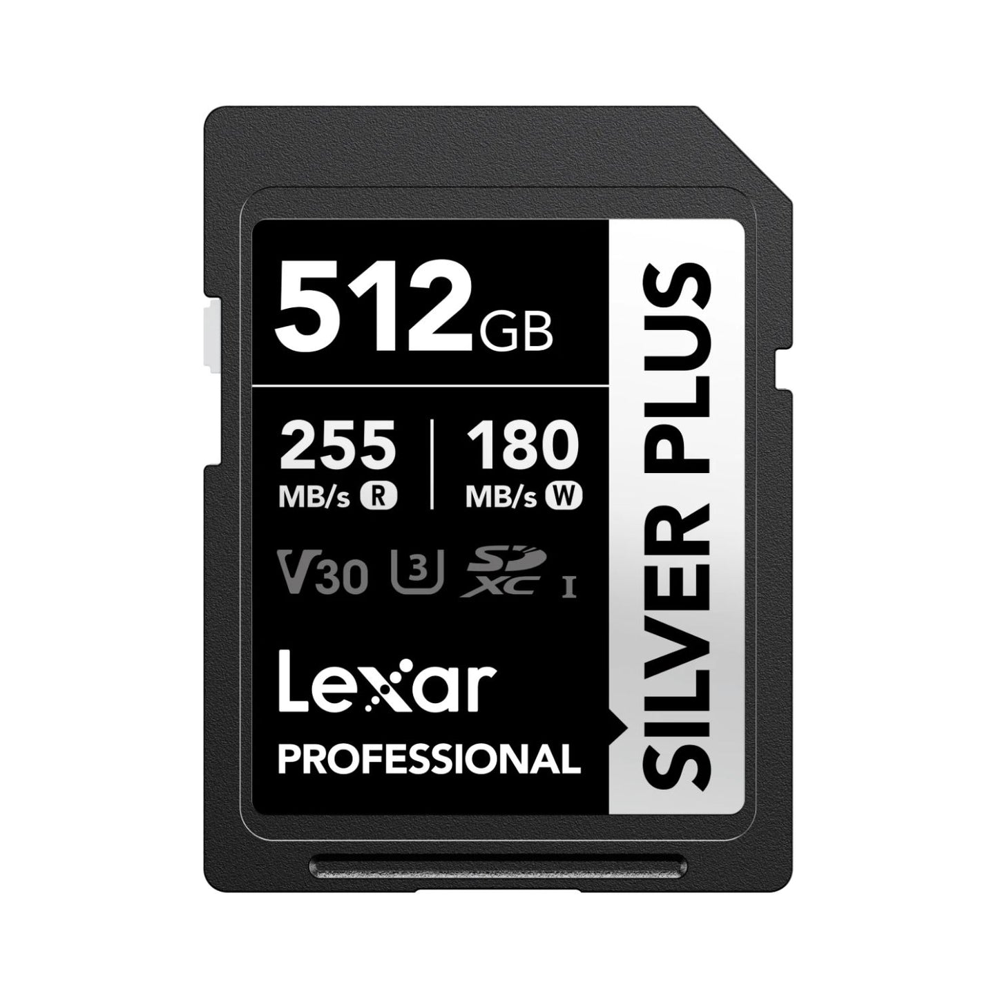 Lexar Professional SILVER PLUS SDXC UHS-I Memory Card (Up to 255MB/s)