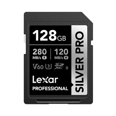 Lexar Professional SILVER PRO SDXC UHS-II Memory Card (up to 280MB/s)