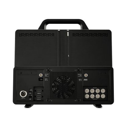 SmallHD Cine 13 rear panel with SDI, HDMI and power connectors