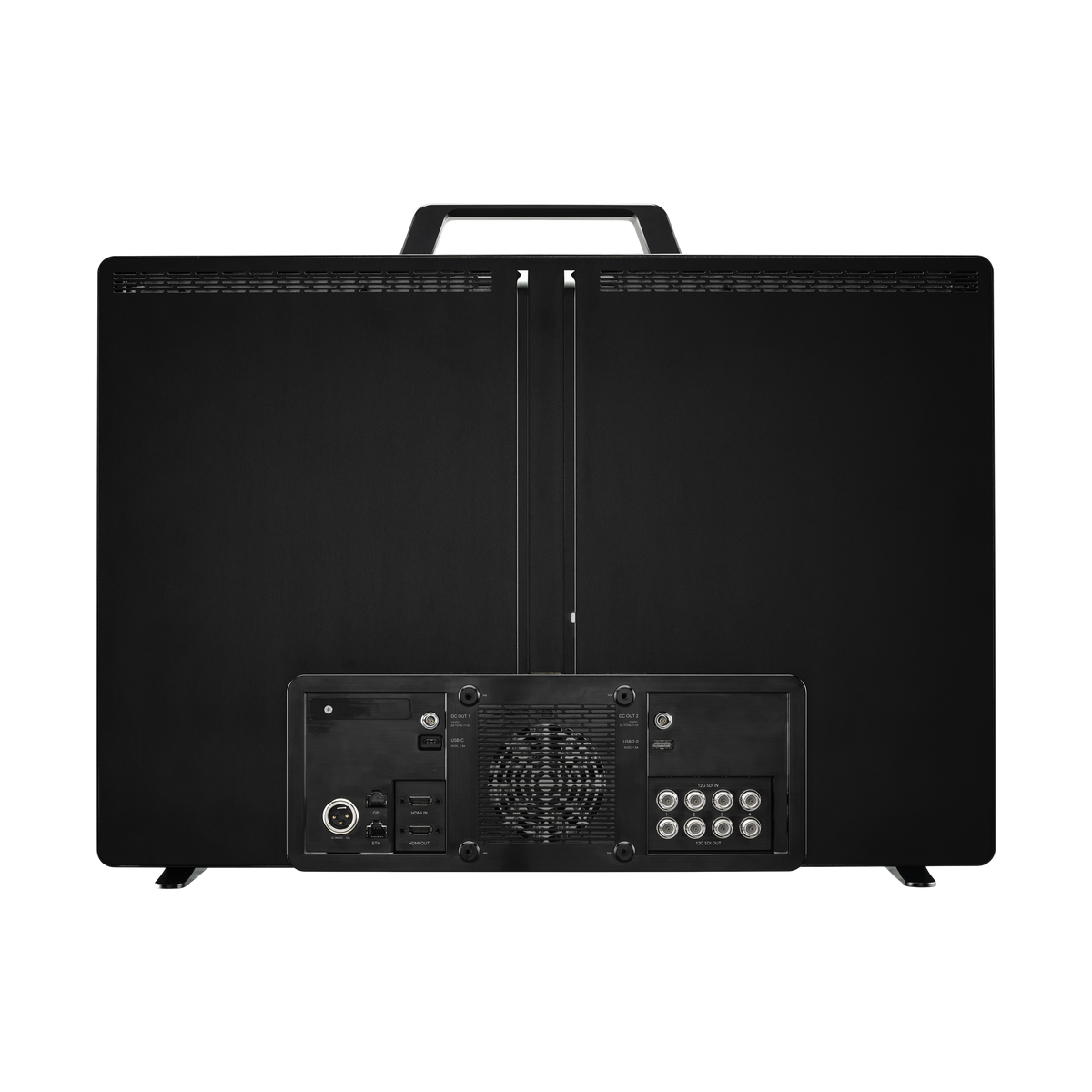 SmallHD Cine 24 rear panel with SDI, HDMI and power connectors