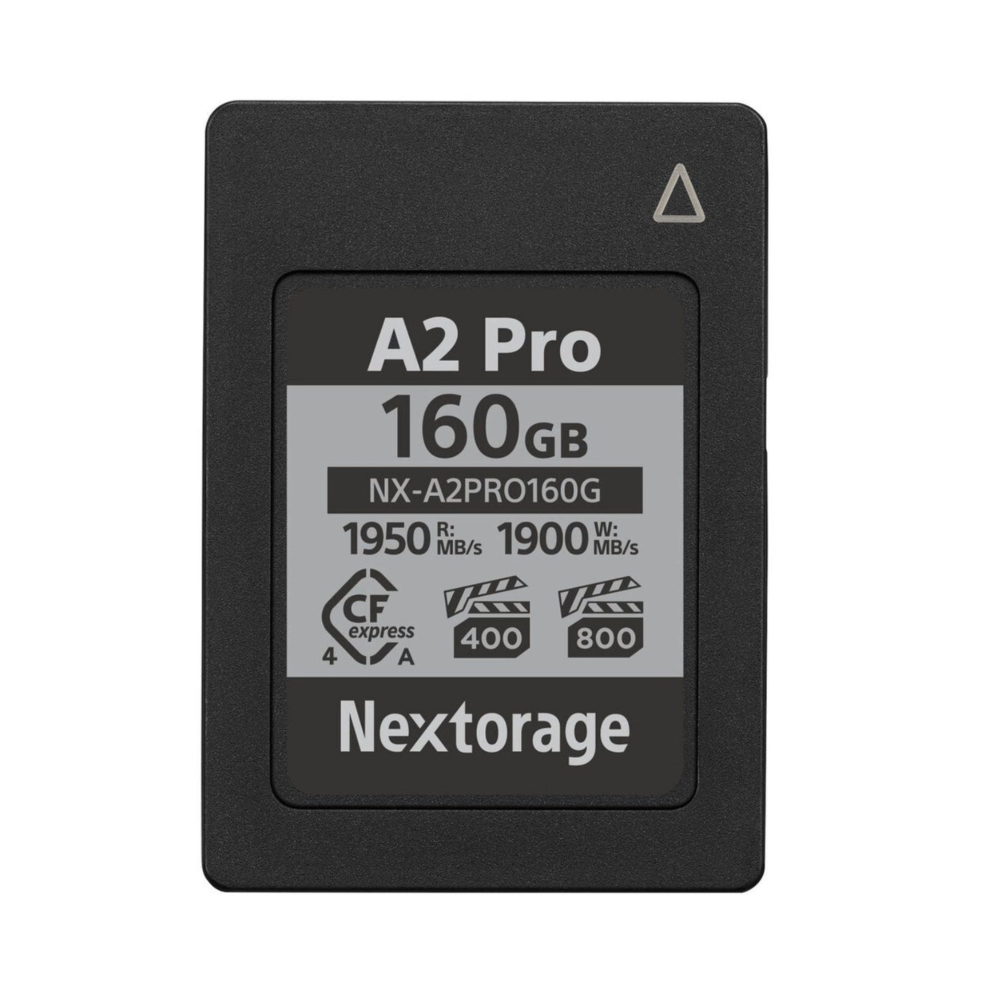 Nextorage CFexpress 4.0 A2 Pro 160GB NX-A2PRO160G memory card, dark