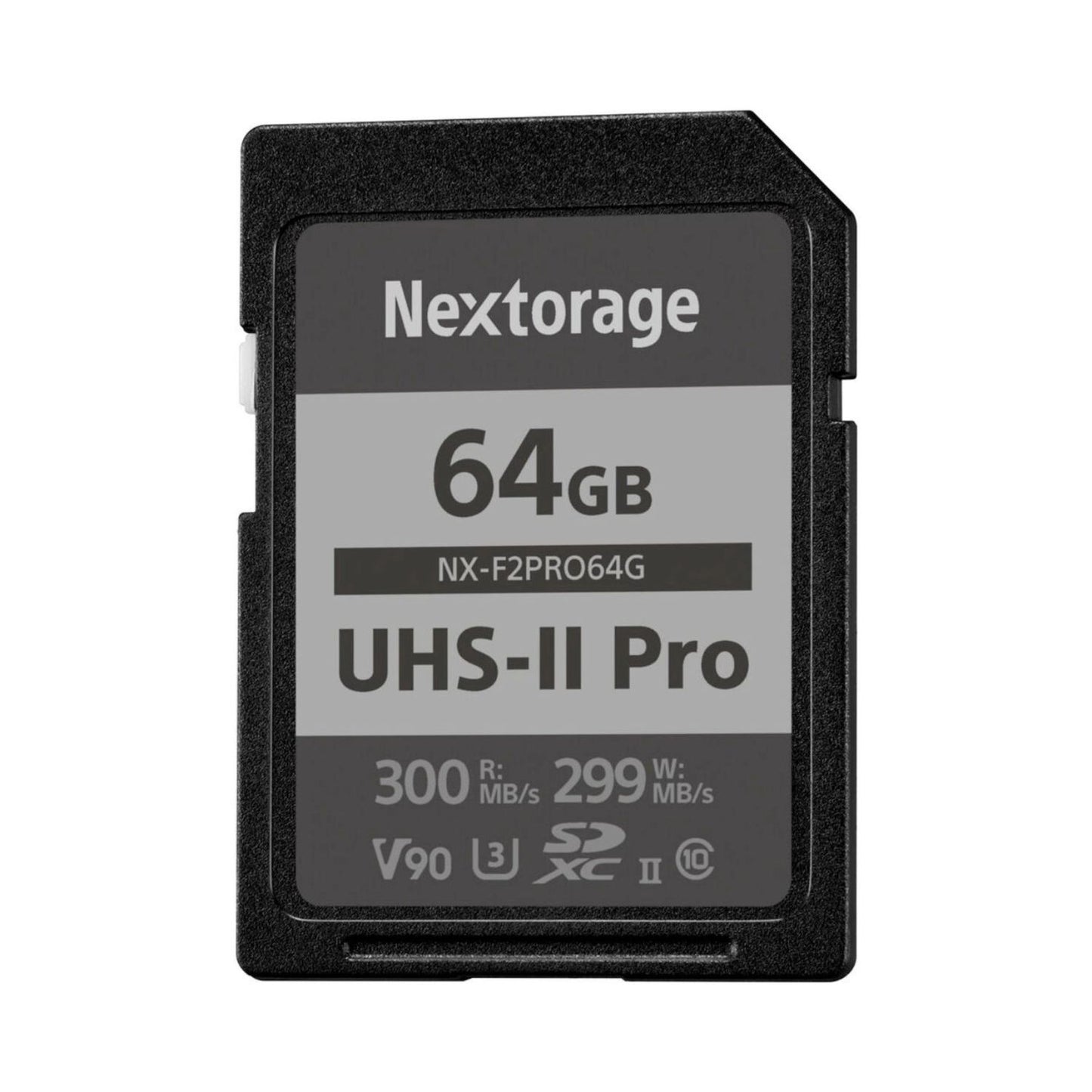 Nextorage NX-F2PRO UHS-II Pro SDXC memory card, 64GB, V90