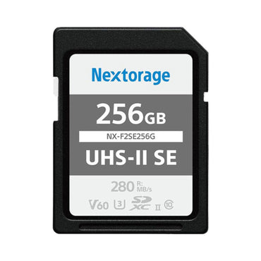 NX-F2SE UHS-II SE 256GB SDXC memory card, 280 MB/s