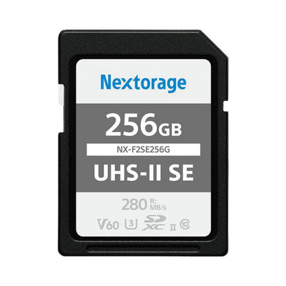 NX-F2SE UHS-II SE 256GB SDXC memory card, 280 MB/s
