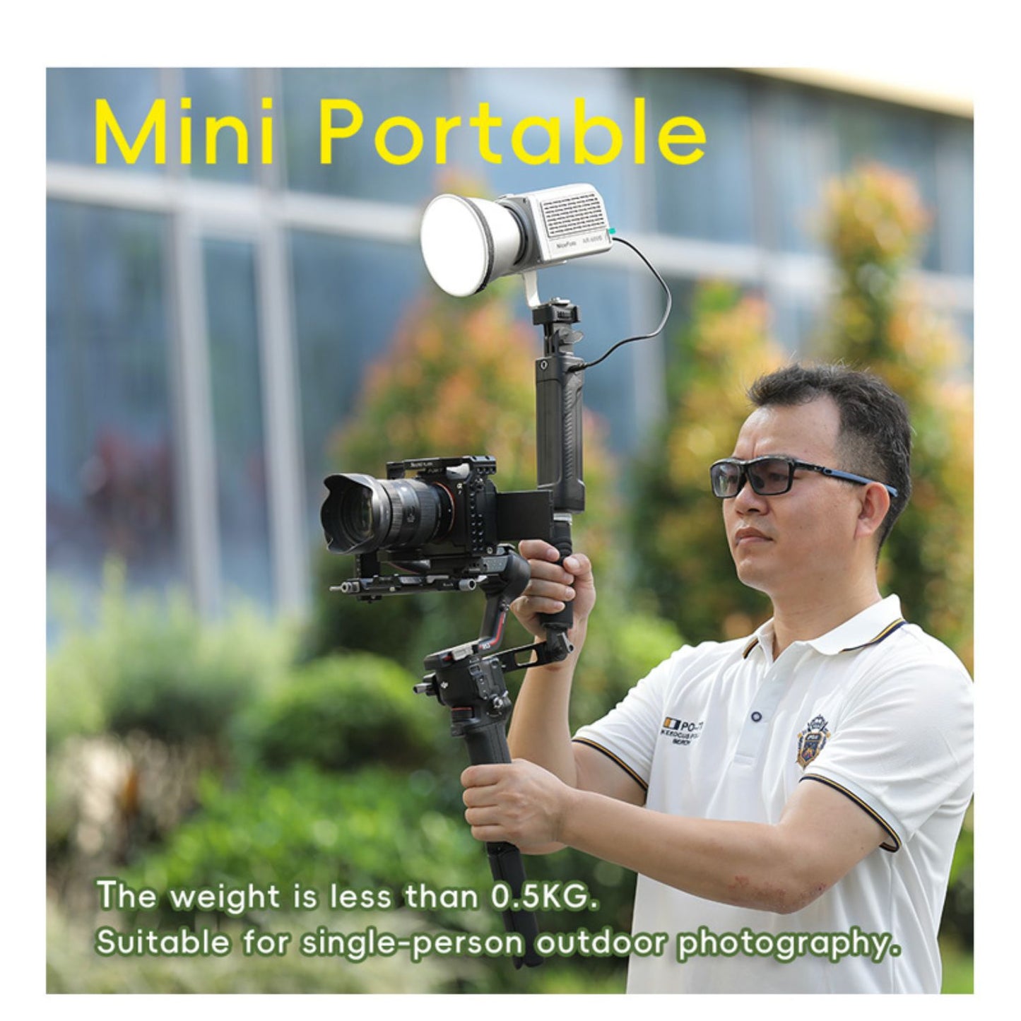 NiceFoto AR-600A (BICOLOR) LED Video light