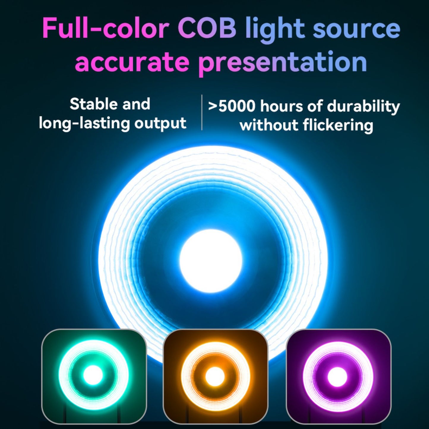 NiceFoto LV-3000C LED Video Light