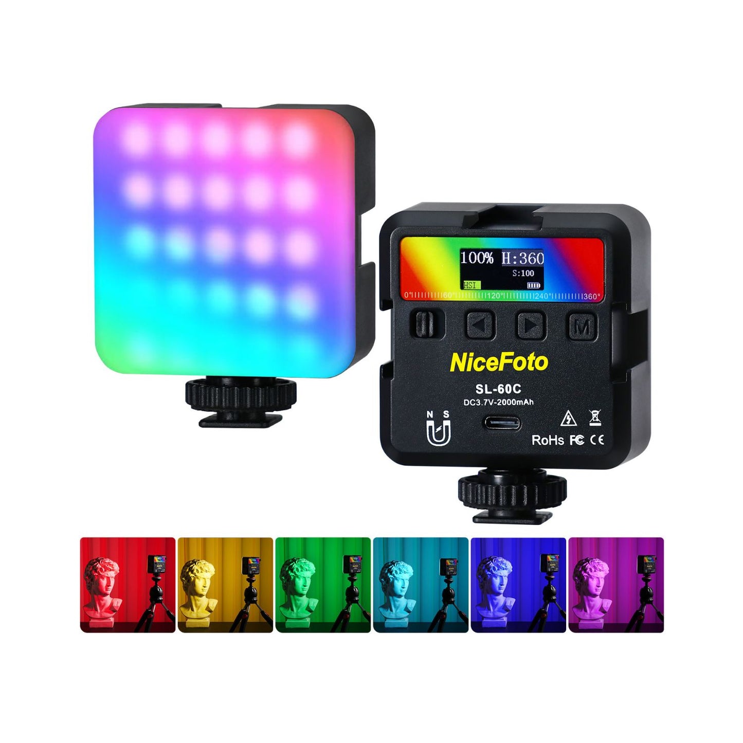 Nicefoto SL-60C TOFU LED Light