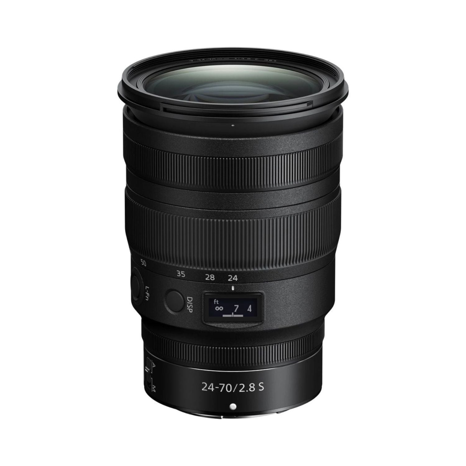 NIKKOR Z 24-70mm f/2.8 S Objektiv mit schwarzem Zoomring