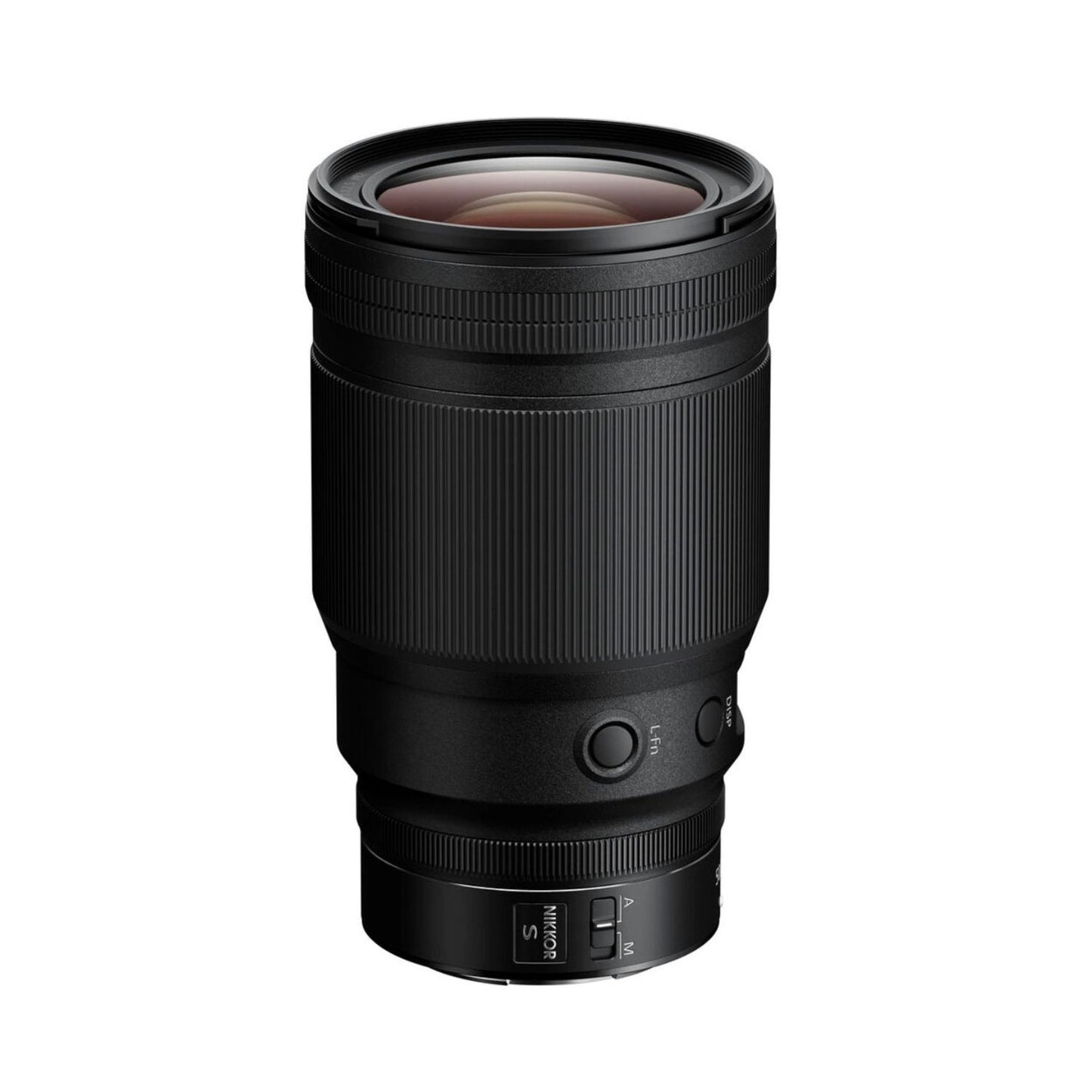 NIKKOR Z 50mm f/1.2 S lens rear view with switches and lens mount