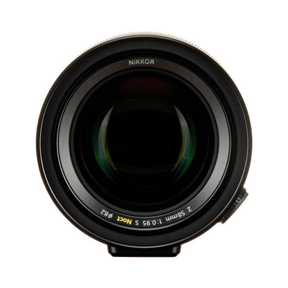 NIKKOR Z 58mm f/0.95 S Noct lens rear glass element and mount contacts