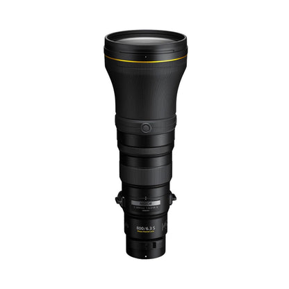 NIKKOR Z 800mm f/6.3 VR S Teleobjektiv, schwarz mit gelbem Ring