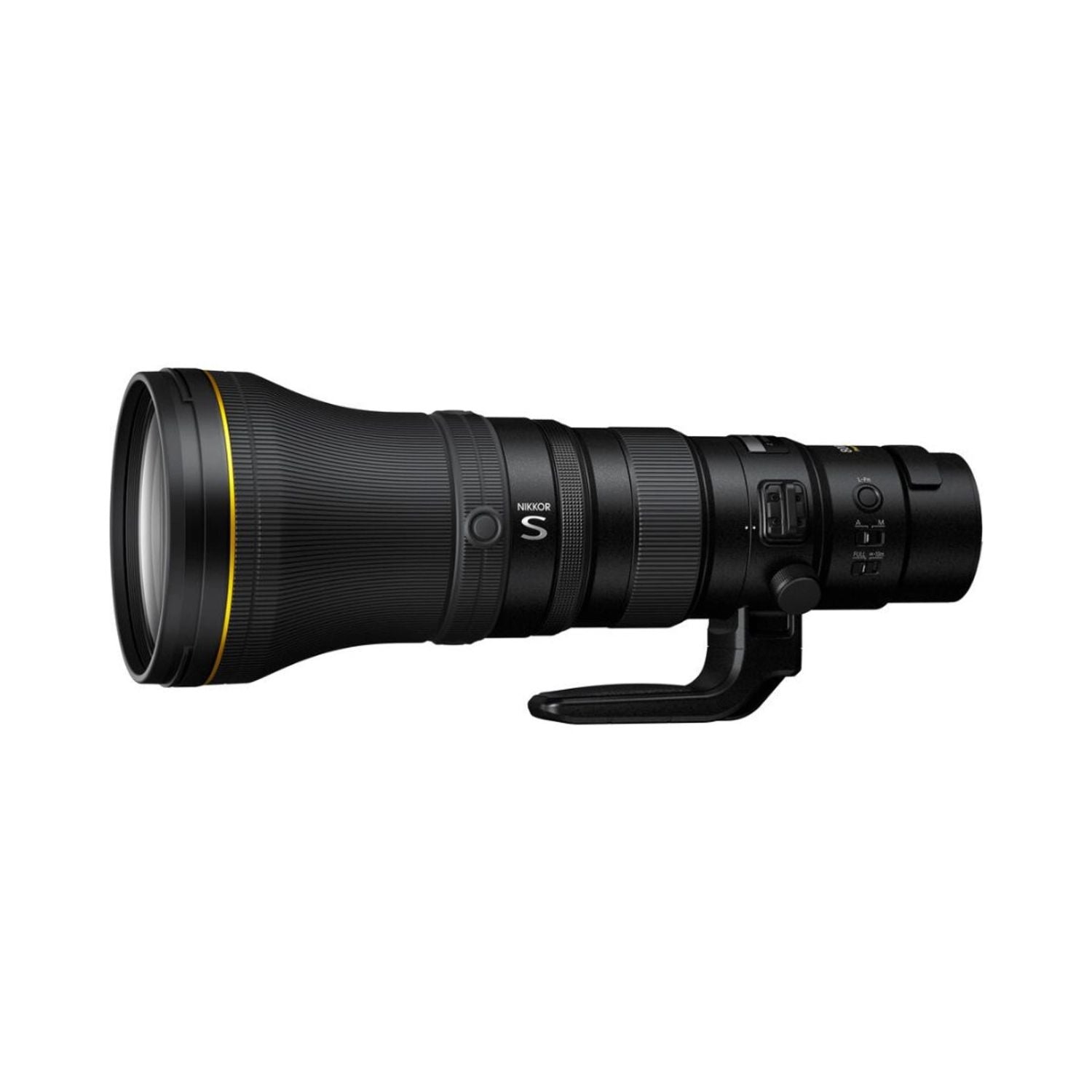Teleobjektiv NIKKOR Z 800mm f/6.3 VR S, schwarz, seitlicher Griff/Stativhalter